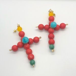 Beautiful handmade wire earrings!